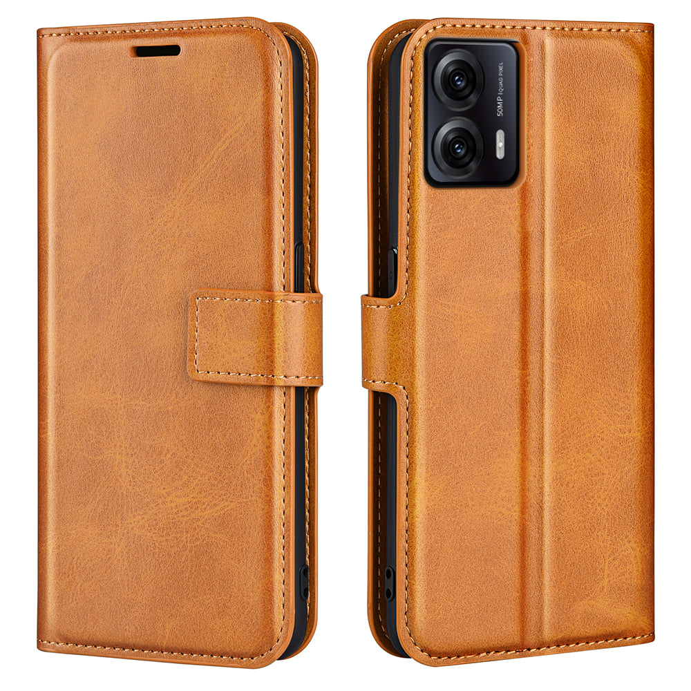 For Motorola Moto G53 5G Calf Texture PU Leather Wallet Case Square Clasp Drop-proof Phone Stand Cover For Motorola Moto G53 5G Calf Texture PU Leather Wallet Case Square Clasp Drop-proof Phone Stand Cover